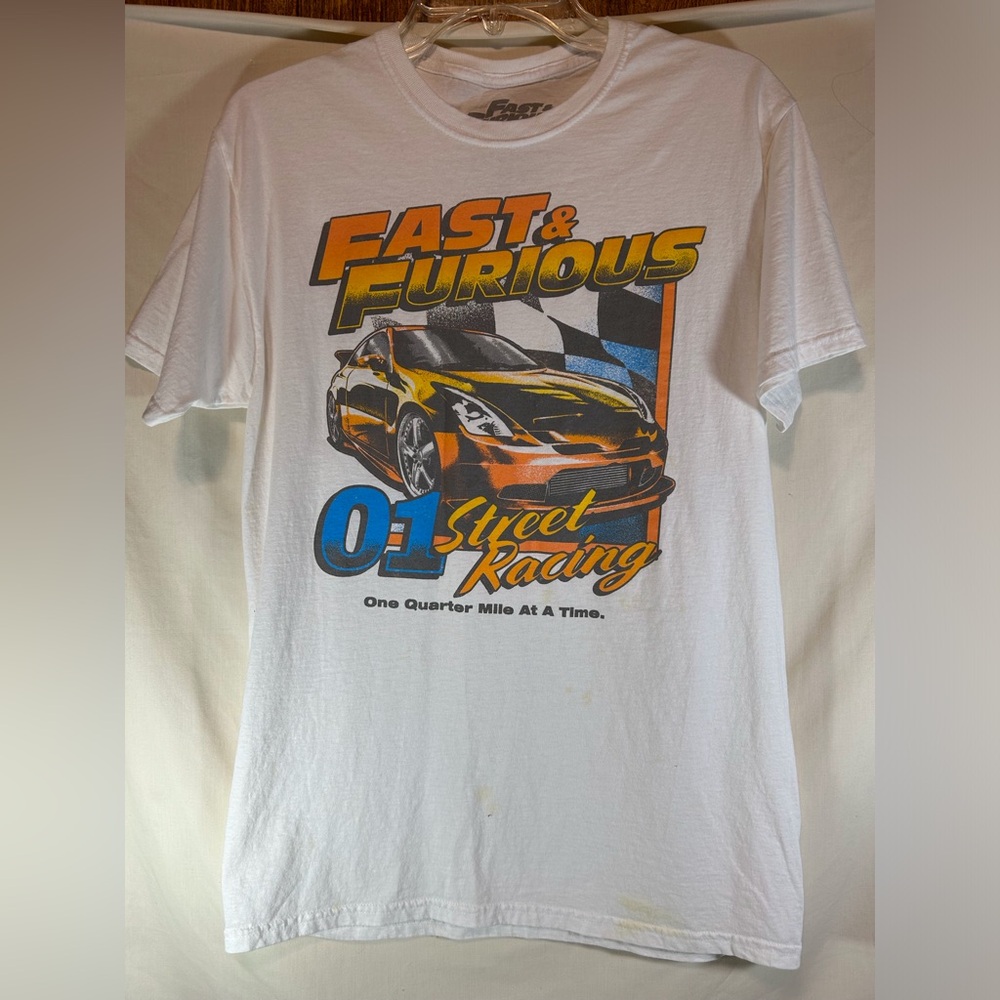 Fast & Furious boys orange/blue Short sleeve Tee M 38/40